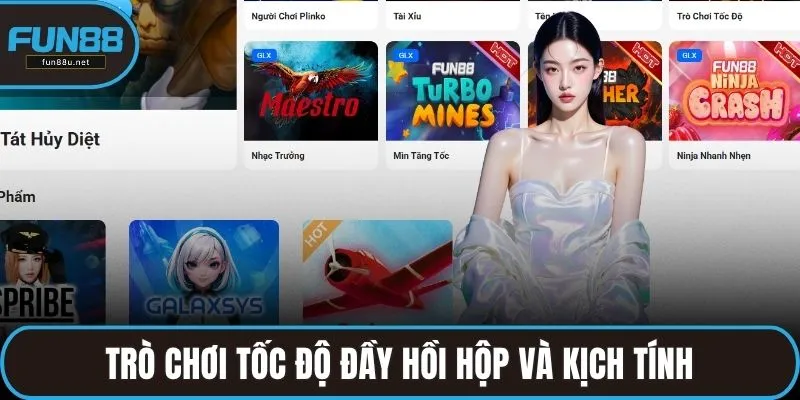 Trò chơi tốc độ đầy hồi hộp và kịch tính